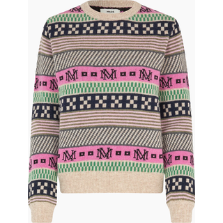 New Nordic Sonda Sweater - MN Jacquard Multi - Mads Nørgaard - Mønstret XS