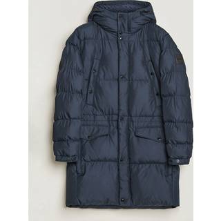 BOSS Black Herren Steppjacke blau unifarben