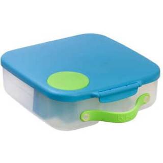 B.Box Frokostboks til b?rn: Jumbo Bento Box W/ 4 Rum (2 l?kage Bevis) Fjernelig skillelinje Gel Koldpakke. ?ldre b?rn og store spiser i alderen 3