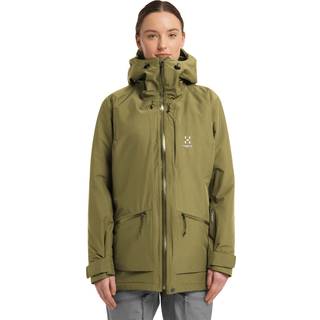 Haglöfs Women's Lumi Insulated Parka Olive Green, L