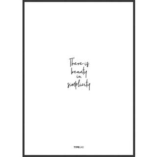 Plakat - Beauty Plakat - Str:50 x 70 Cm - Incado