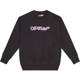 Off-White Kids Big Bookish cotton jersey sweatshirt - black - Y 6