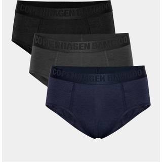 3 par bambus herretrusser i farvemix fra Copenhagen Bamboo, S