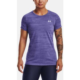 T-shirt Under Armour UA Tech Tiger SSC-BLU 1376937-468 Størrelse XS