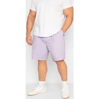 BadRhino Big & Tall BadRhino Big & Tall Purple Stretch Elasticated Waist Chinos Shorts