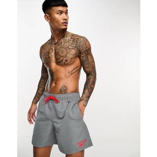 Reebok Herre Yale Svømme Shorts Grå