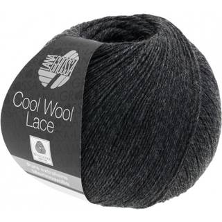 Lana Grossa Cool Wool Lace - Merinould Antracit 25