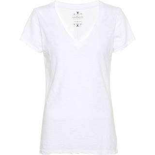 Velvet Lilith cotton T-shirt - white - XS