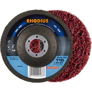 RHODIUS Renseskive SVS HD10 stk. Ø125 mm 22,23 mm (303873)