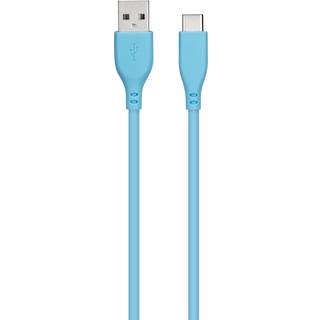 Goji USB-A til USB-C-kabel 2 m (blå) - På lager i butik