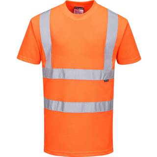 Hi-Vis t-shirt RIS - Orange (Størrelse: L)
