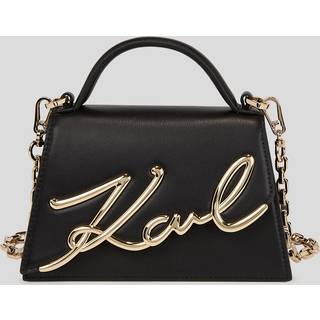 KARL LAGERFELD Håndtaske Signature - Sort