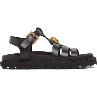 Versace Kids La Medusa leather sandals - black - EU 27