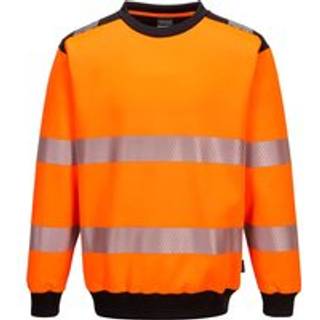 PW3 hi-vis sweatshirt - Orange/Sort (Størrelse: 4XL)