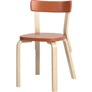 Artek Stol 69 / - Stole Birk Orange - 28100473