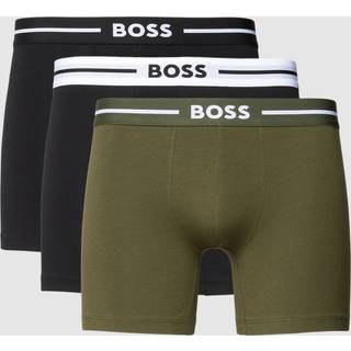 BOSS 3-pak Boxer Bold Brief - Black/Green - Small * Kampagne *