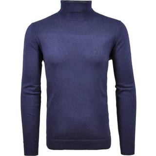 RAGMAN Herren Rollkragenpullover blau unifarben