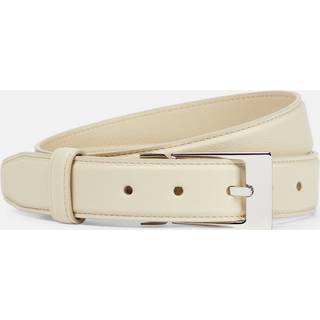 The Row Jewel leather belt - white - 90CM