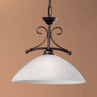 Marco hængelampe med alabasterglas, 1 lyskilde