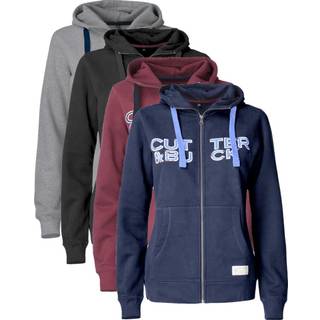Cutter & Buck 358407 Twisp Hood FZ Ladies / Hættetrøje Grey Melange 2XL