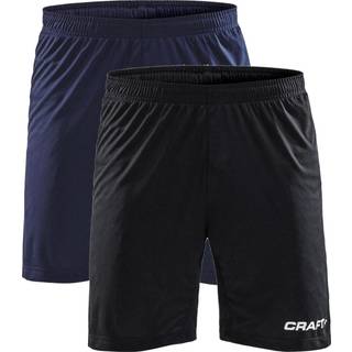 Craft - Progress Longer Shorts Contrast Maend - Navy/White XS