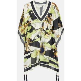 Tory Burch Printed cotton and silk minidress - multicoloured - M
