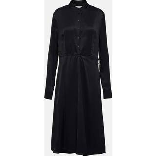 Jil Sander A-line midi dress - blue - M