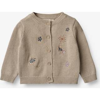 Wheat Soft Beige Strik Cardigan Ella