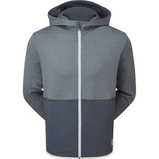 FootJoy ThermoSeries Full-Zip Hoodie Herre Cardigan - Charcoal - Str. L