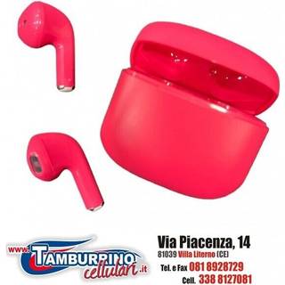 Music Sound Swag TWS trådløse in-ear høretelefoner - pink<BR>