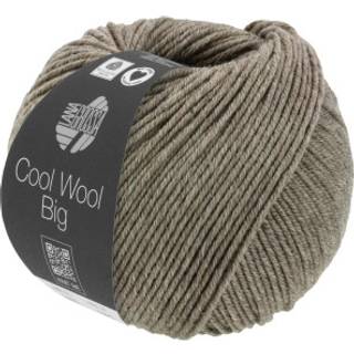 Lana Grossa Cool Wool Big/Mélange garn - merinould Grå Brun meleret 1621