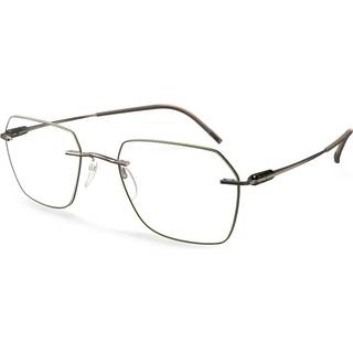 Silhouette Purist 5561/MU 8645 56 Briller Mænd Grøn - Green - 56mm