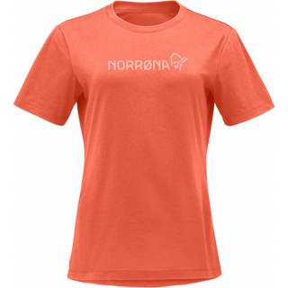 Norrøna Women's /29 Cotton Norrøna Viking T-Shirt Orange Alert, M