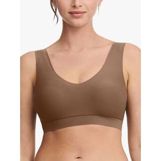 Chantelle Softstretch BH top, brun, Størrelse: M/L, Dame