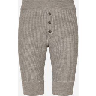 Dolce&Gabbana Buttoned wool-blend shorts - grey - EU 54