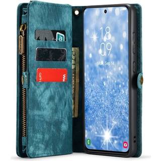 CaseMe mobilcover 008 8-kort Samsung Galaxy S23 FE - Blå
