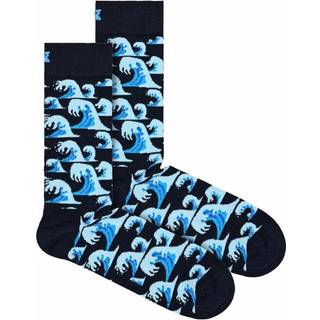 Happy Socks Waves Sock - Navy pattern - Str 41/46 * Kampagne *