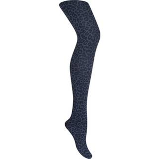 Leopard Pantyhose - Antracite - Sneaky Fox - Leopard One Size