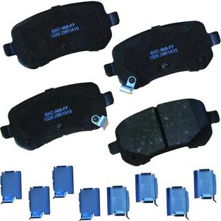Bendix SBC1326 Premium Brake Pad Set til Chrysler Town & Country 2012-2008 Dodge Grand Caravan 2012-2008 Journey 2012-2009 RAM C/V 2012 Volkswage