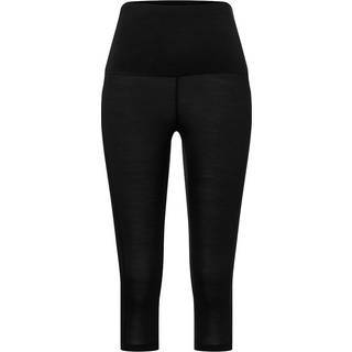 super.natural Women's Tundra175 Comfy Tight 3/4 Jet Black, M