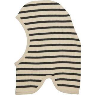 Flöss Flye Stribet Elefanthue Cremefarvet 3-9 Months  Creme  3-9 måneder  Unisex