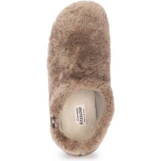 Living Kitzbühel Women's Lambskin Slip-On Hyttesko Damer størrelse 36 farve brun