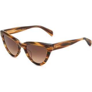 Rag & Bone RNB1072/S EX4/HA 52 Solbriller Kvinder Brun - Brown Horn - 52mm