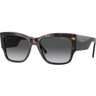 VOGUE EYEWEAR Kvinde VO5462S W656T3 Solbriller Acetat Brun Grå Firkantet Polariseret Skygge