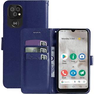 Wallet cover 3-kort Doro 8100 - Mørkeblå