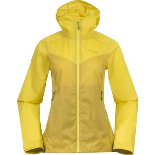 Bergans Women's Microlight Jacket Light Olive Green/Pineapple, XS