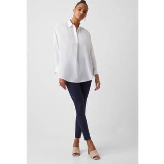 French Connection French Connection Rhodes Crepe Popover Bluse