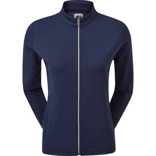 FootJoy Full-Zip Solid Mid Layer Dame Cardigan - Navy - Str. S