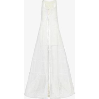 Jacquemus La Robe Dentelle sequined gown - white - S