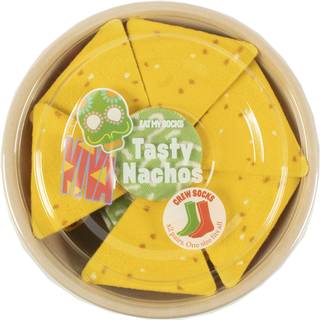 Eat My Socks - Tasty Nachos (2 pak) - Strømper - Gul - One size
